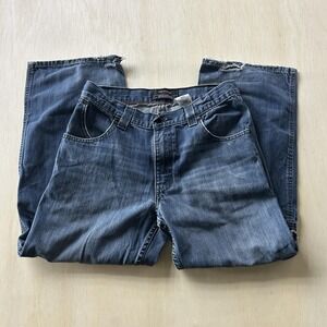 Vintage Levi Strauss Signature Jeans Boys 14 Husky 31x27 Carpenter Denim
